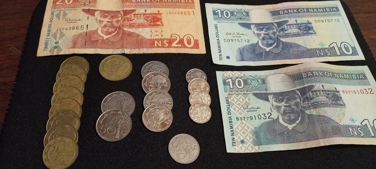 Namibian Dollar Banknotes and Coin Collection