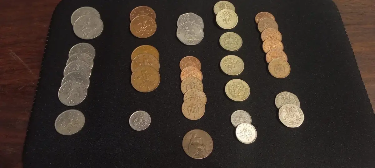 Assorted British Decimal Coins Lot