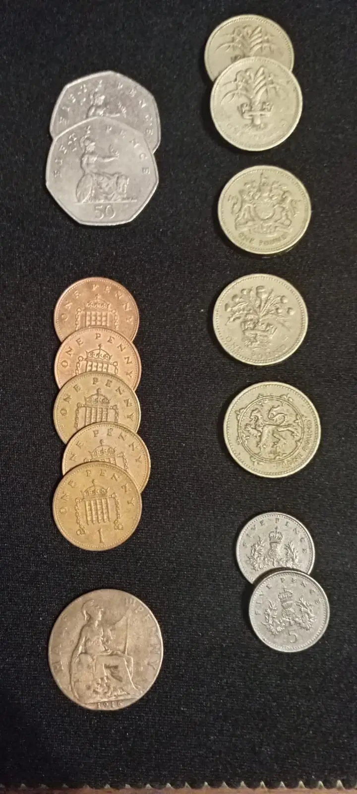 Assorted British Decimal Coins Lot