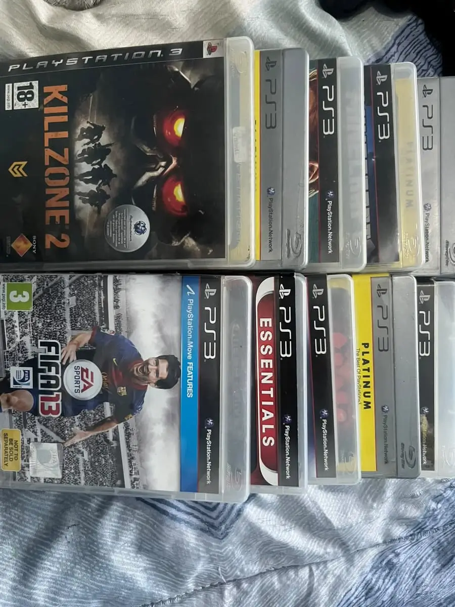 PS3 with games