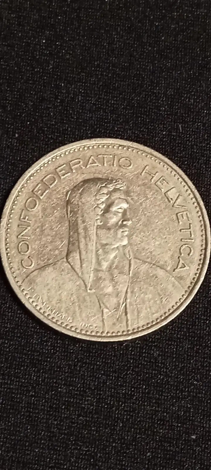 Swiss Confoederatio Helvetica Coin