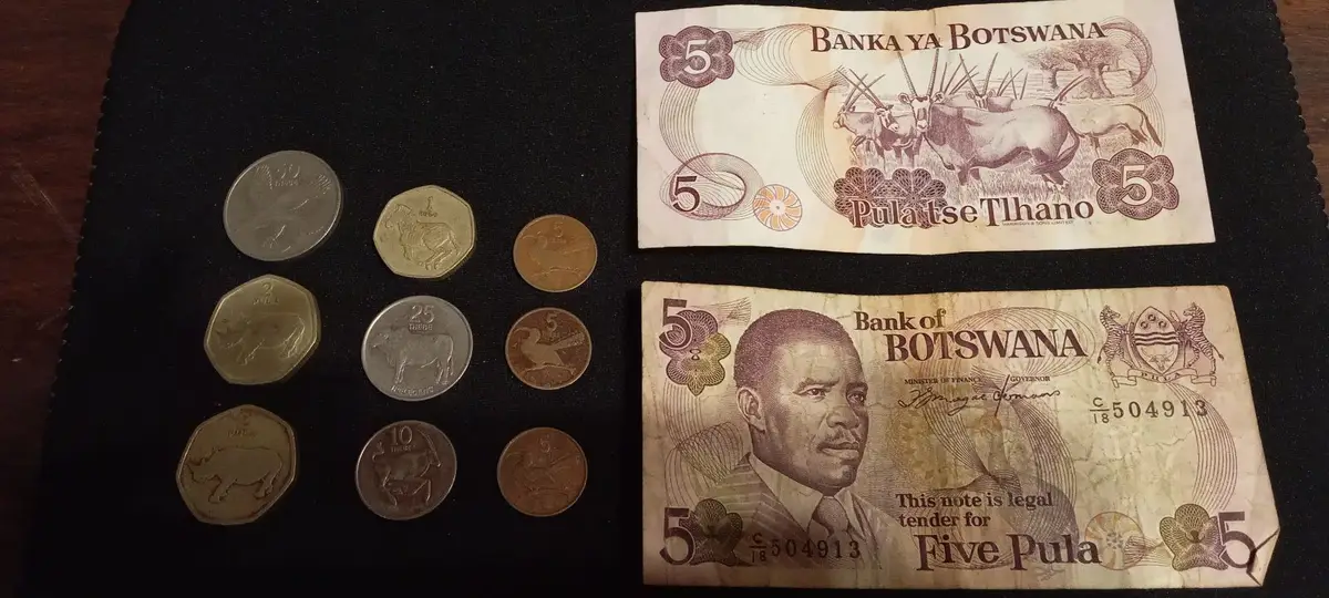 Bank of Botswana 5 Pula Banknote