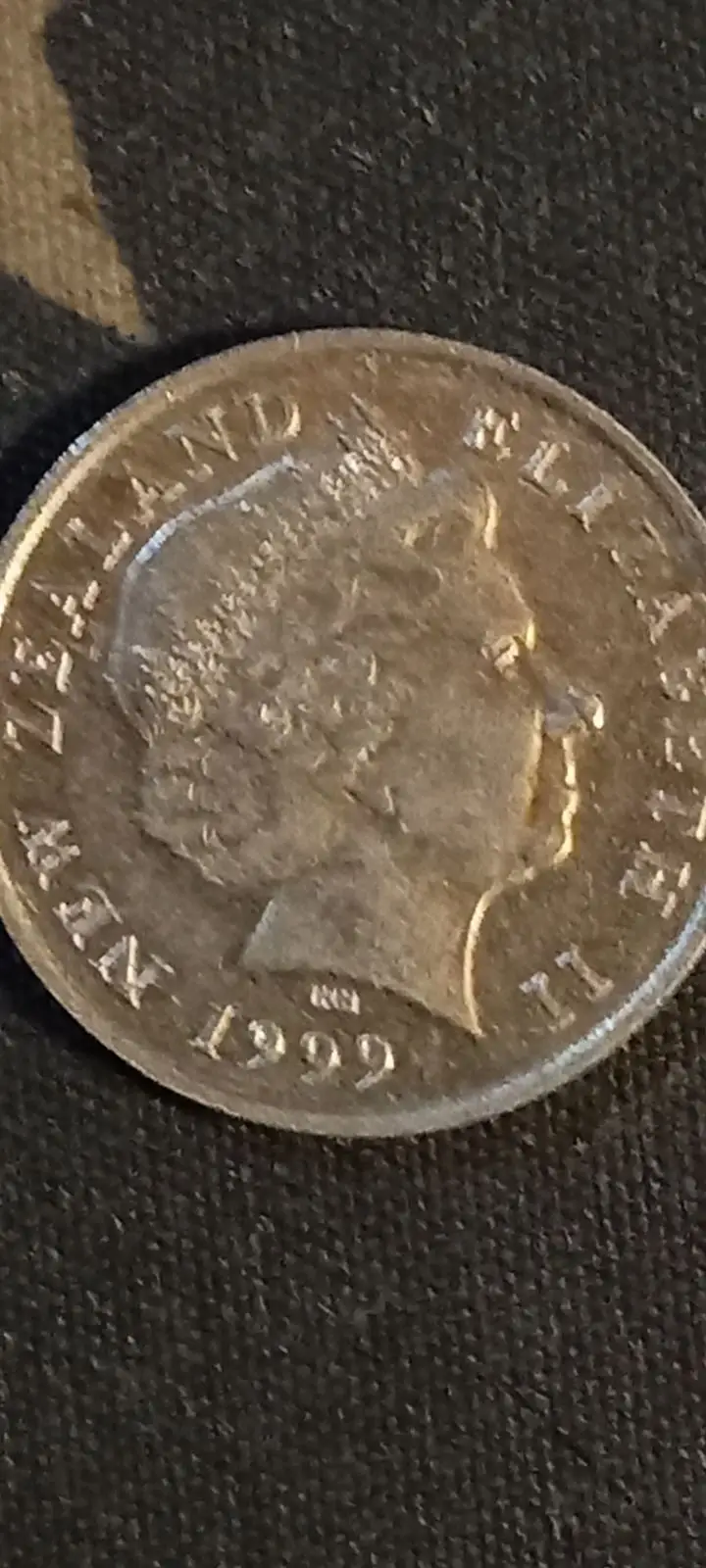 1999 New Zealand Elizabeth II Coin