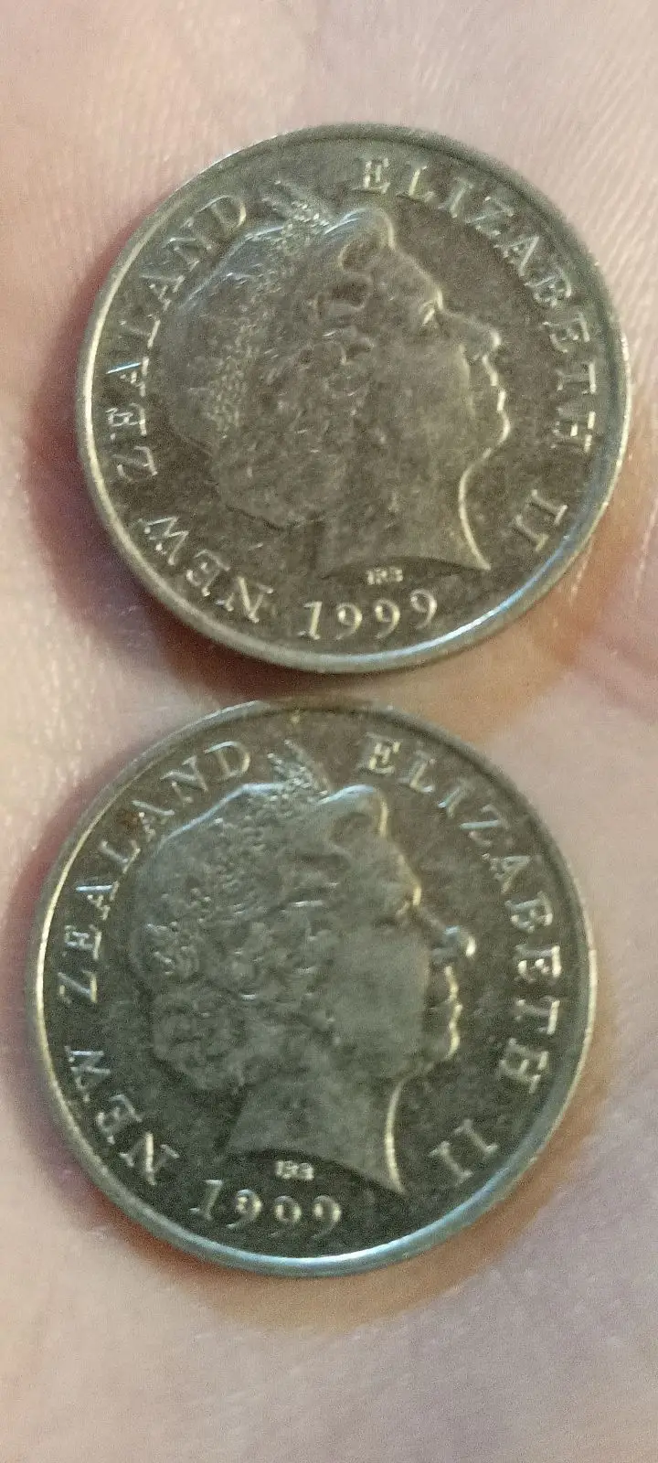 1999 New Zealand Elizabeth II Coin