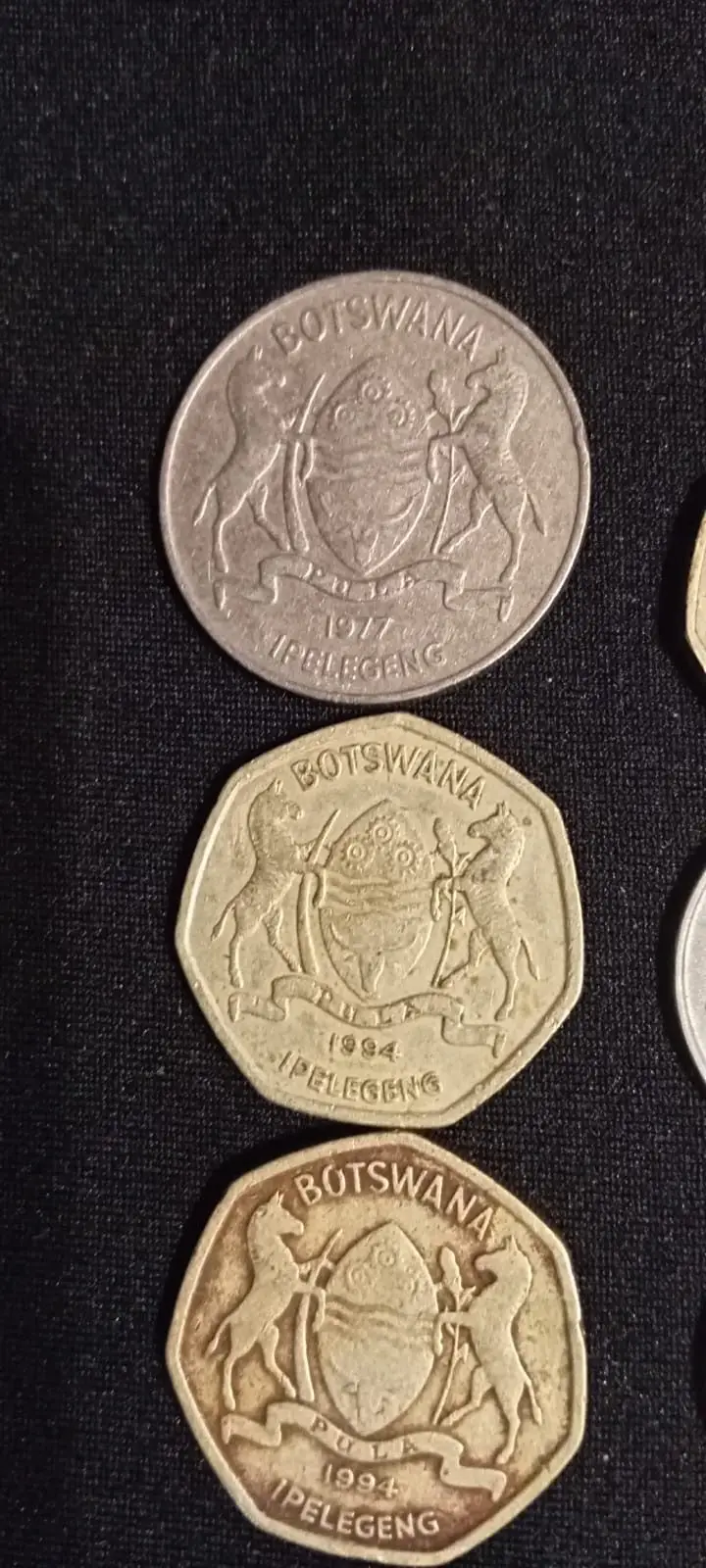 Botswana 5 Pula Banknote Vintage Currency