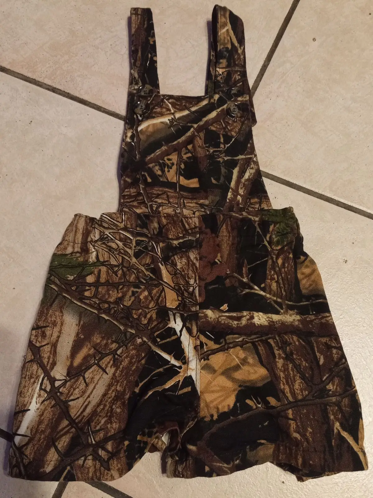 Wildebees Camo Overalls 3-4 Years