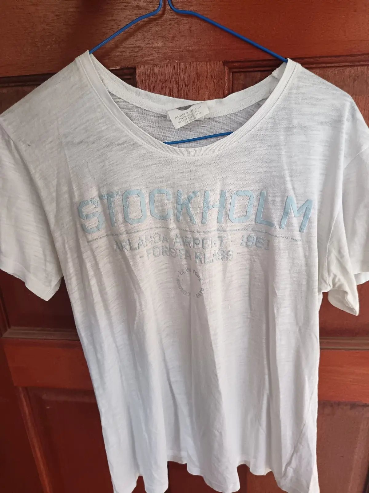 Cotton On Stockholm Graphic T-Shirt White