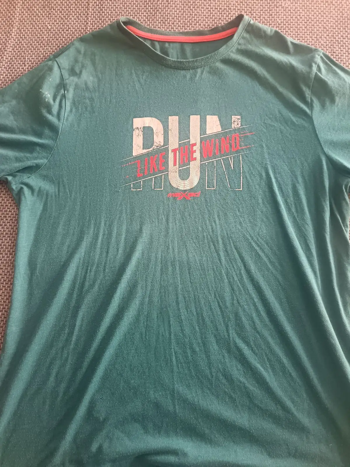 Maxed Run Like The Wind Green T-Shirt