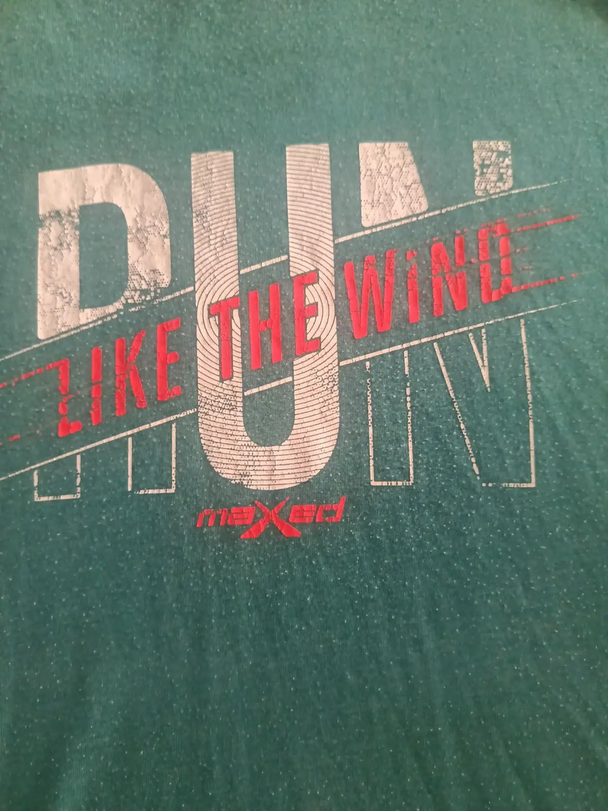 Maxed Run Like The Wind Green T-Shirt