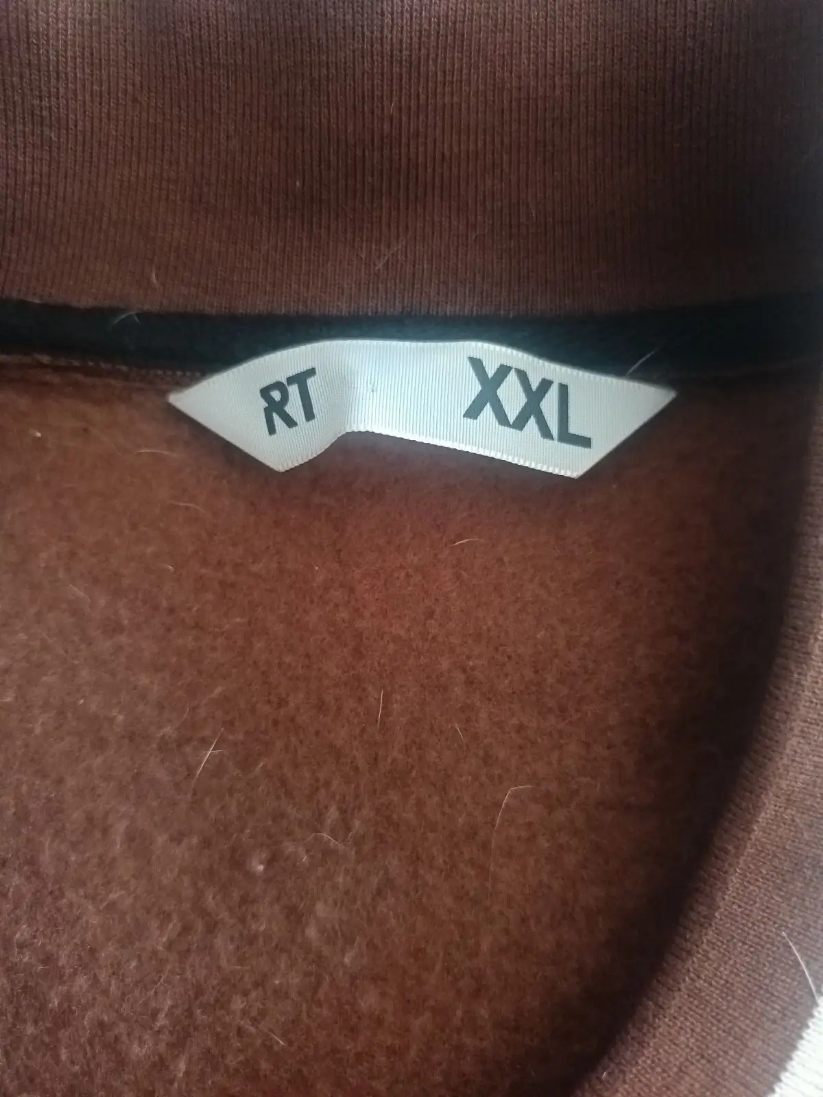 Brown and White NY Varsity Jacket XXL