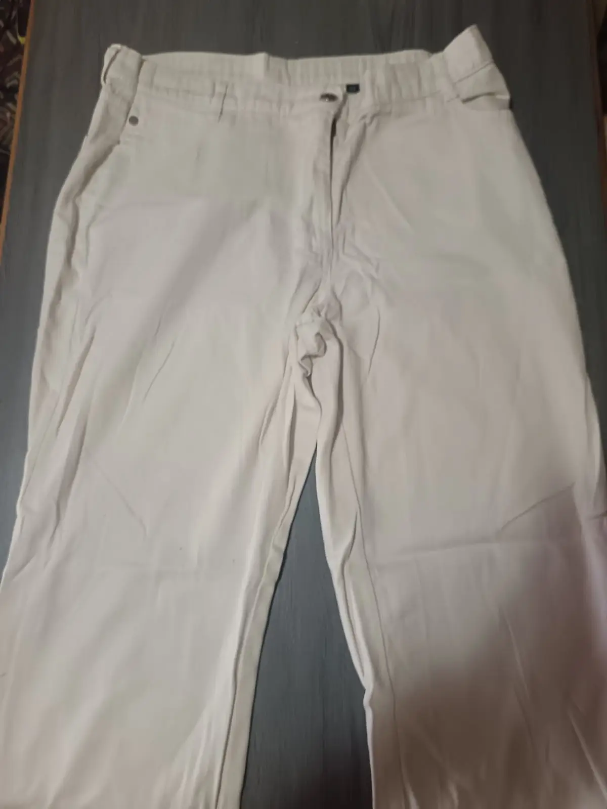 White Trousers Size 38