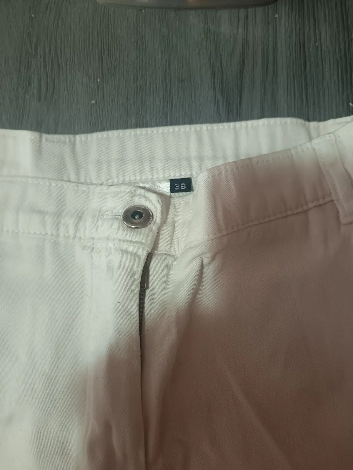 White Trousers Size 38