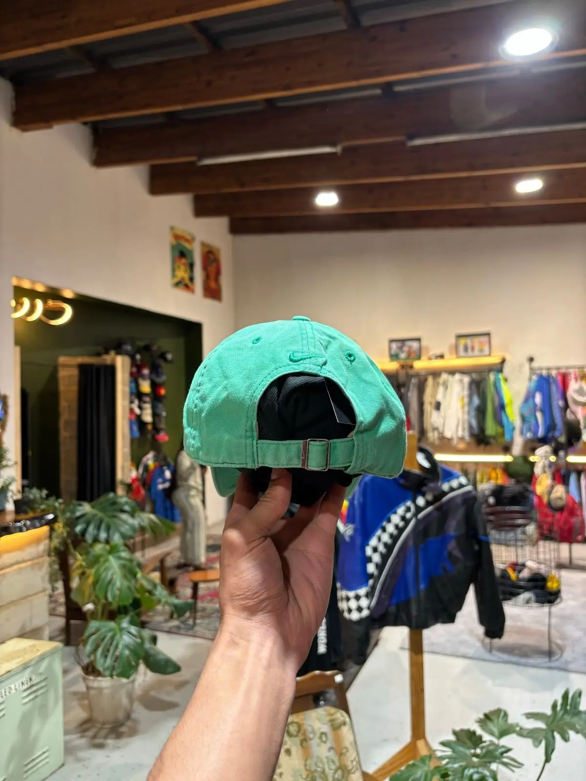 Nike Green Cotton Cap