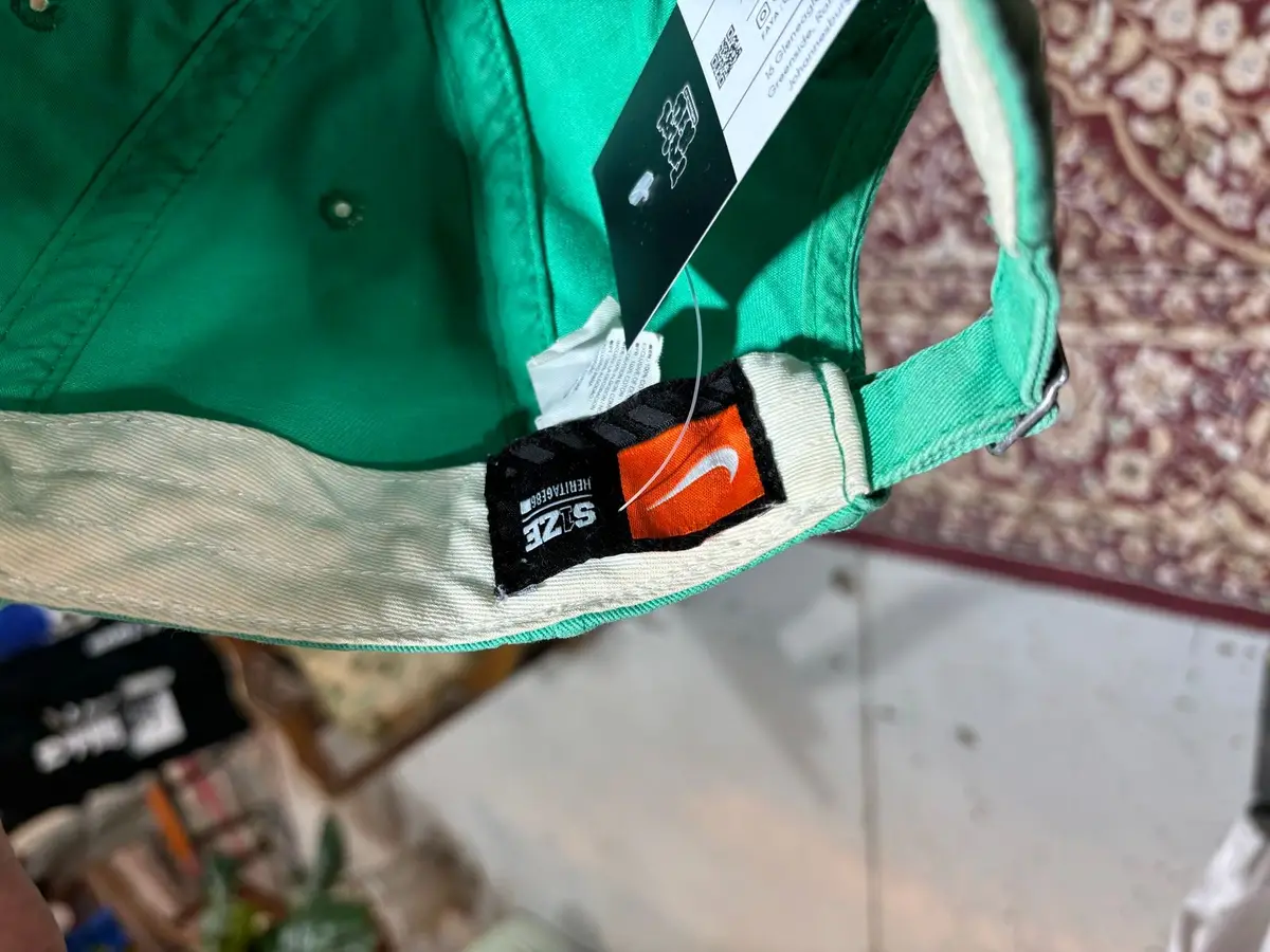 Nike Green Cotton Cap