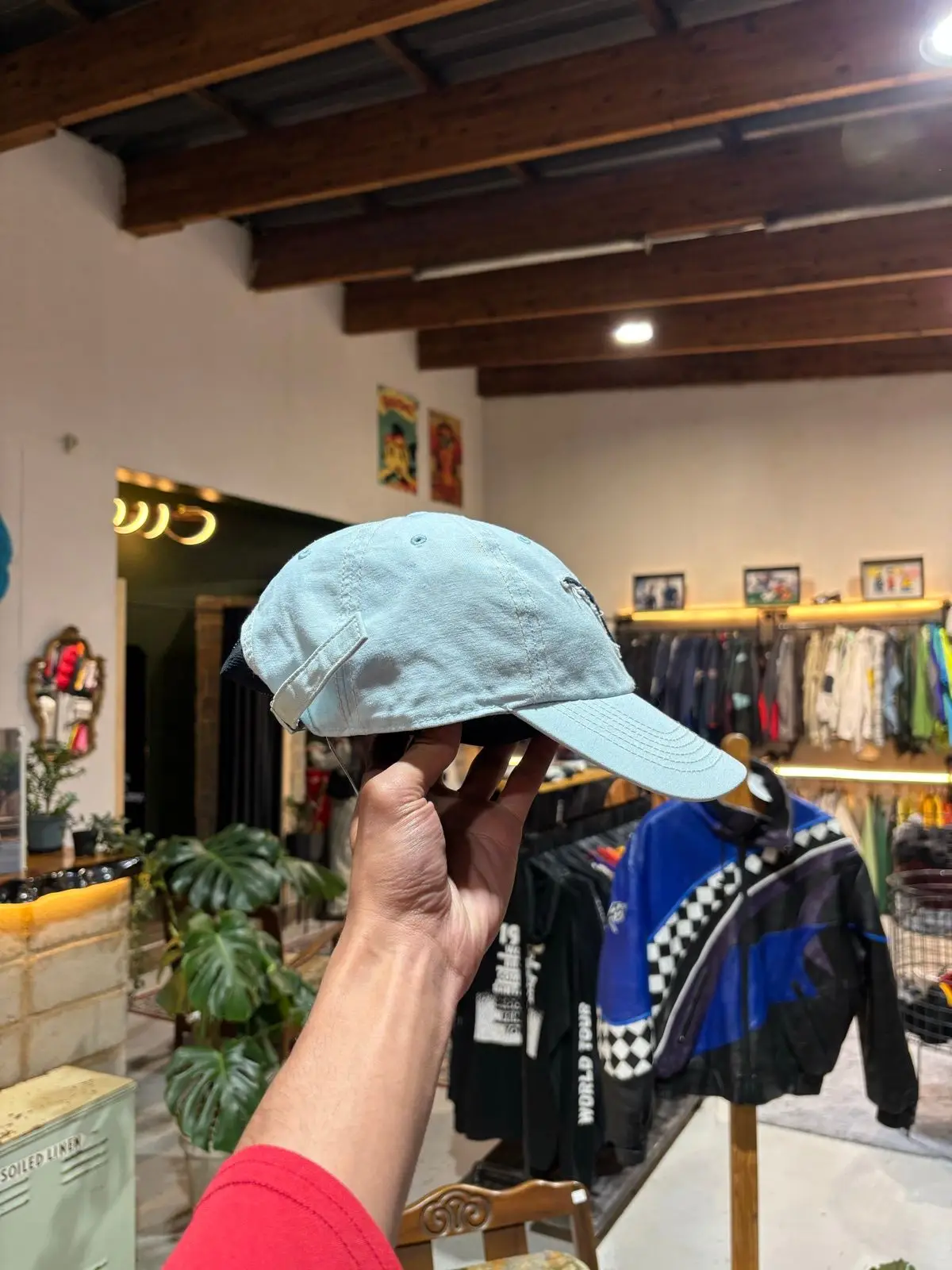 47 Brand Bull Skull Light Blue Cap