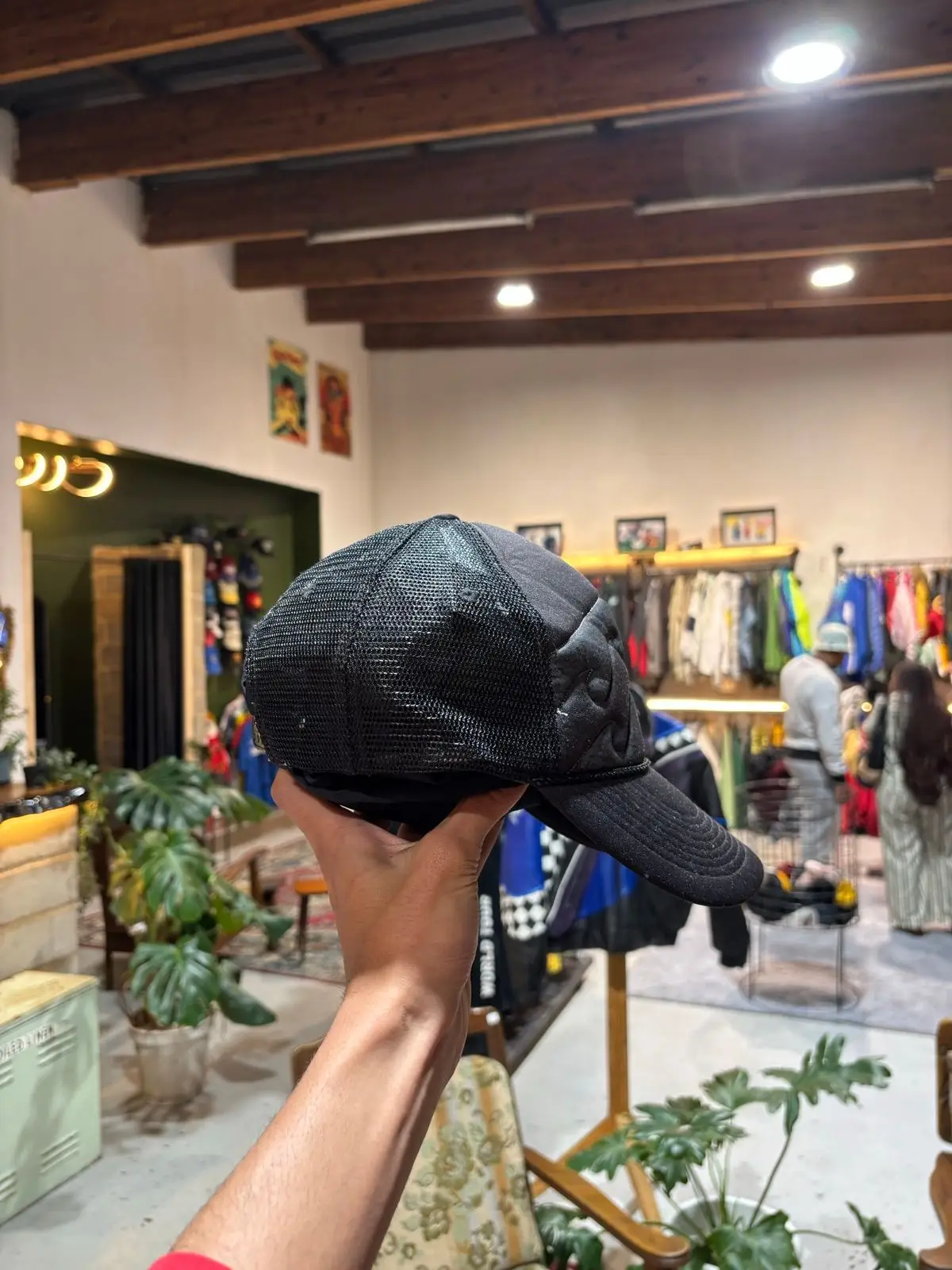 Billabong Black Trucker Cap