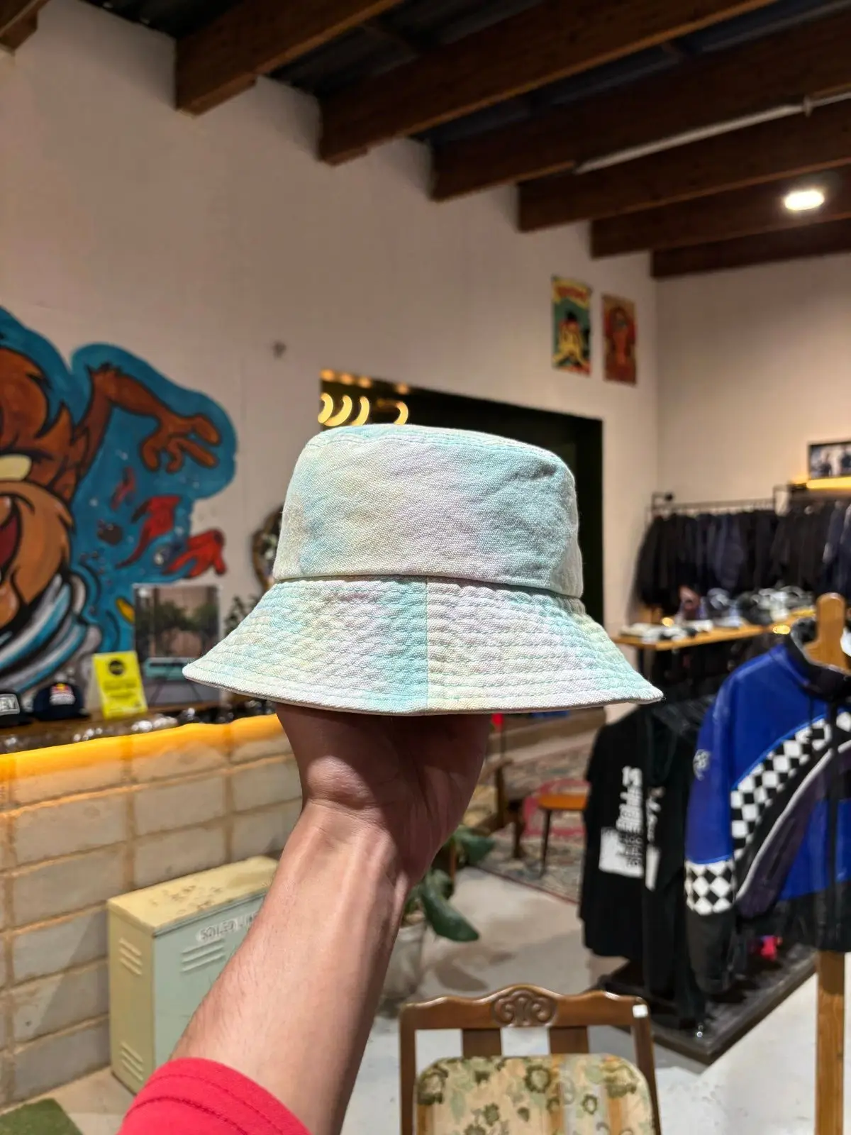 Billabong Pastel Tie-Dye Bucket Hat