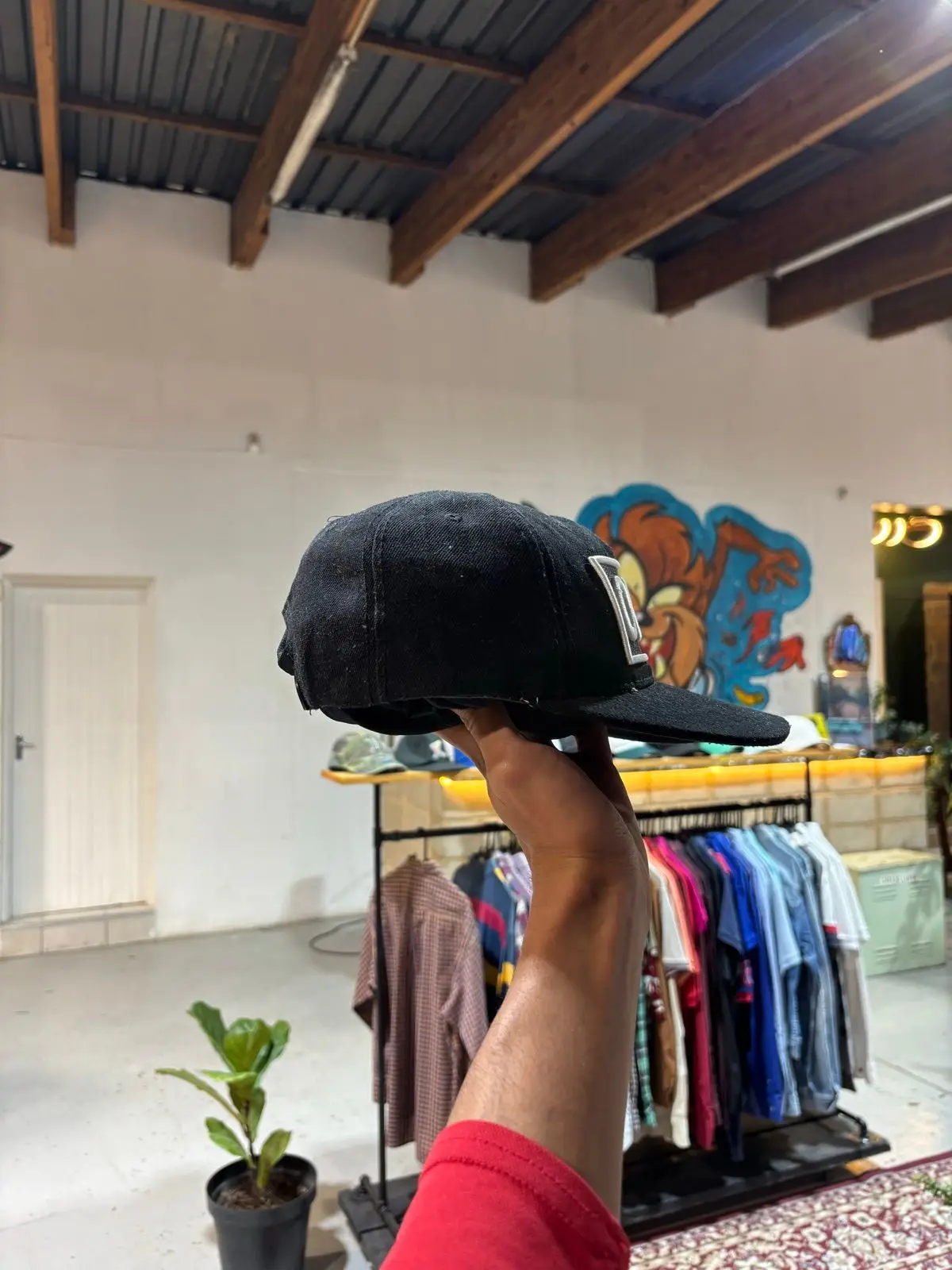 Obey Black Snapback Cap