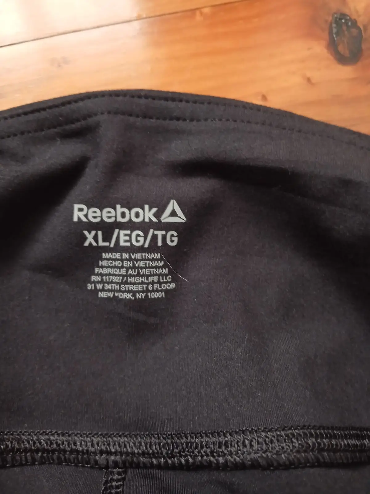 Reebok Black Athletic Leggings
