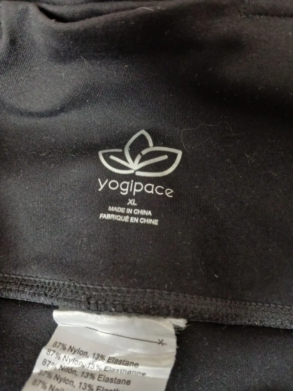 Yogipace Black Activewear Leggings XL