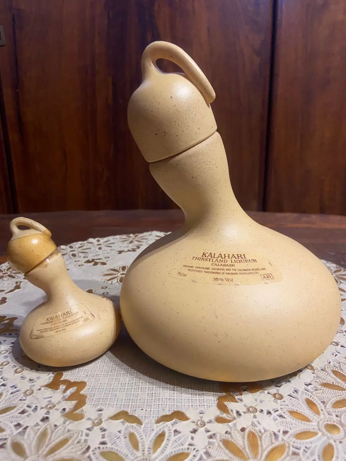 Kalahari Thirstland Liqueur Small Ceramic Bottle
