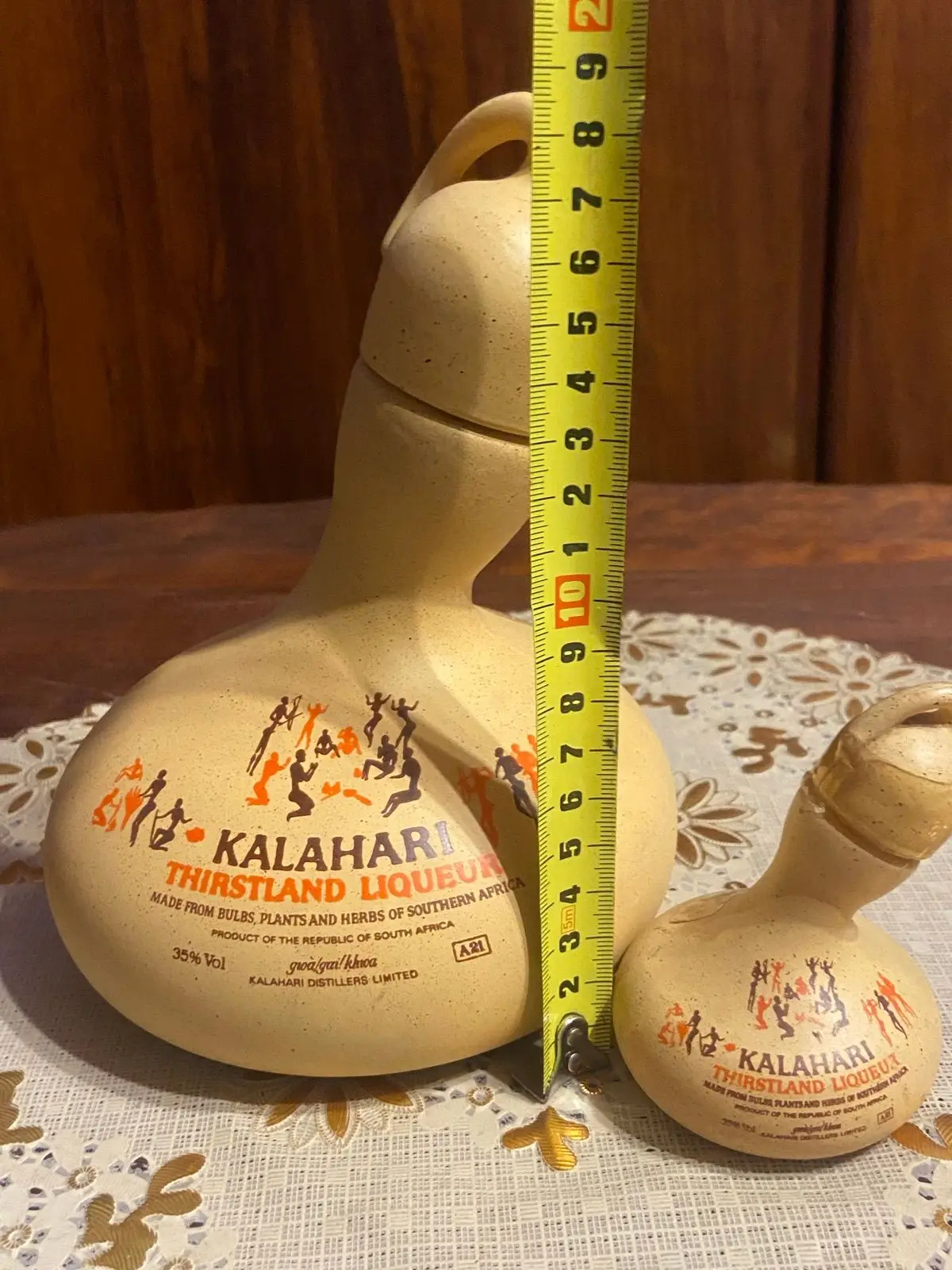 Kalahari Thirstland Liqueur Small Ceramic Bottle