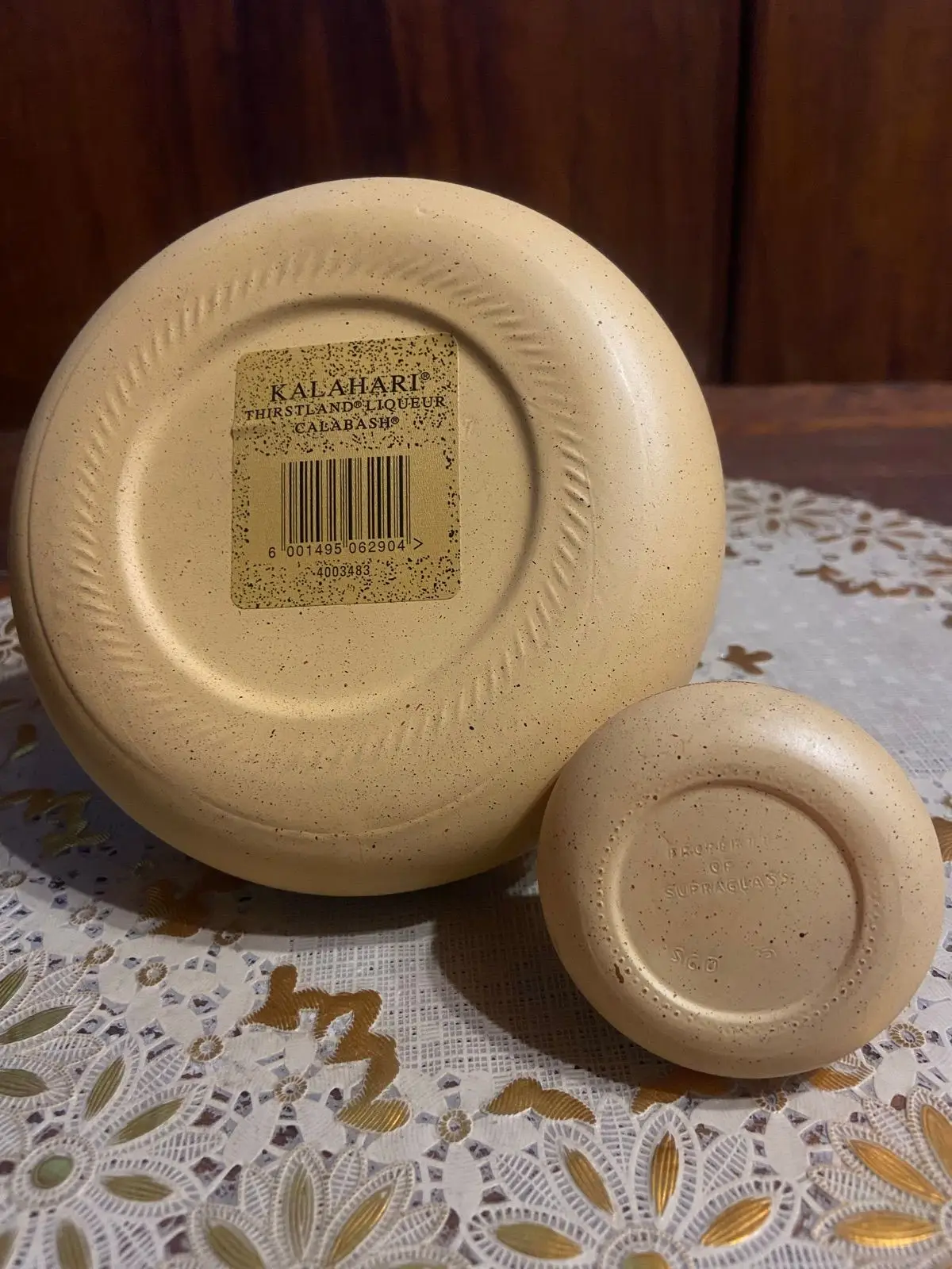 Kalahari Thirstland Liqueur Small Ceramic Bottle