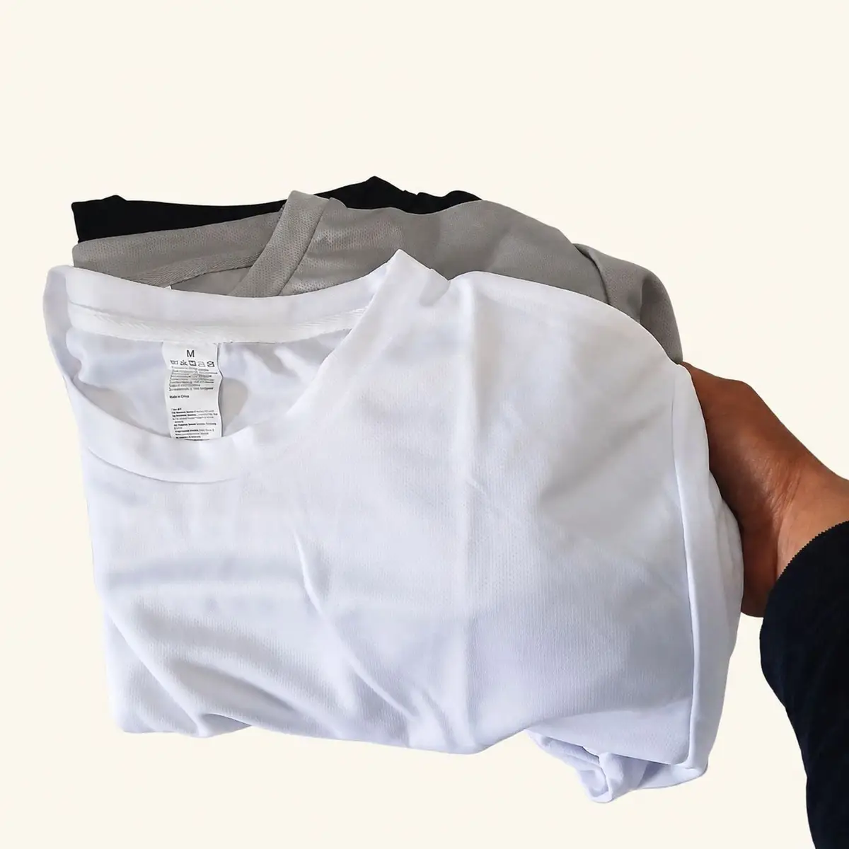 White Athletic T-Shirt