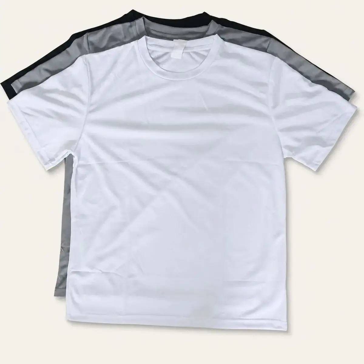 White Athletic T-Shirt