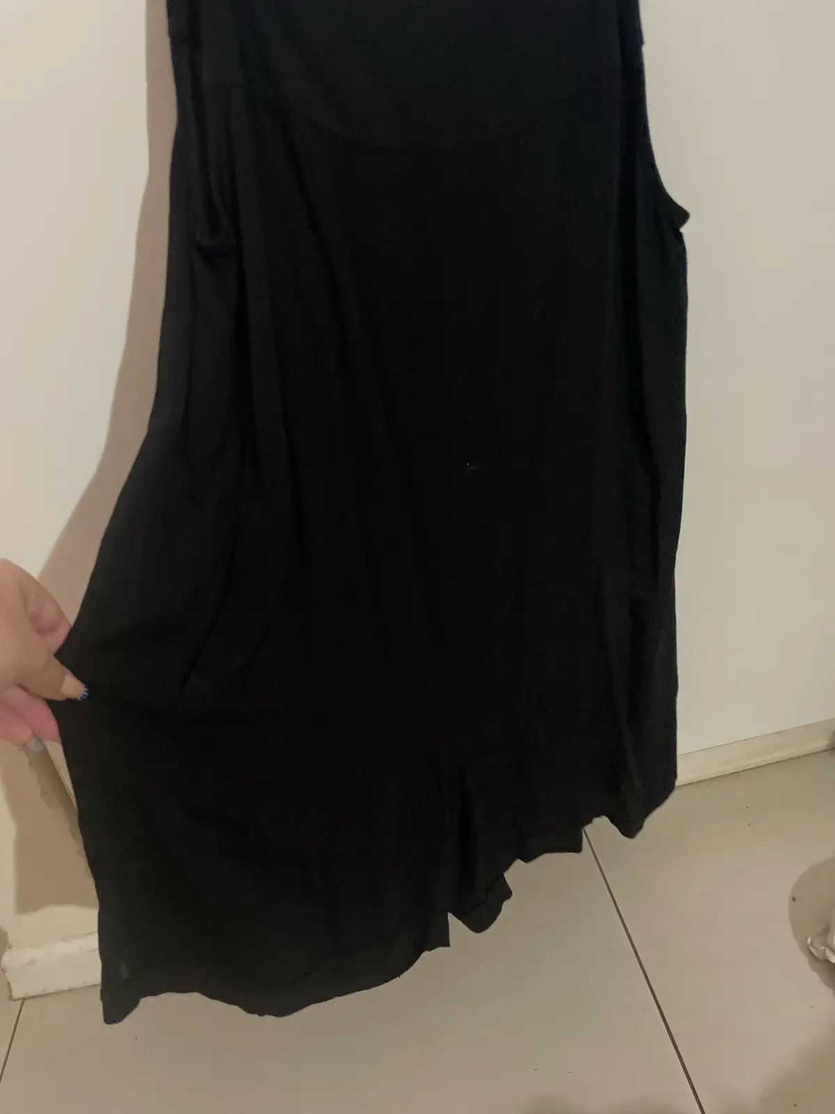 Truworths Black Pinafore Dress Size 36