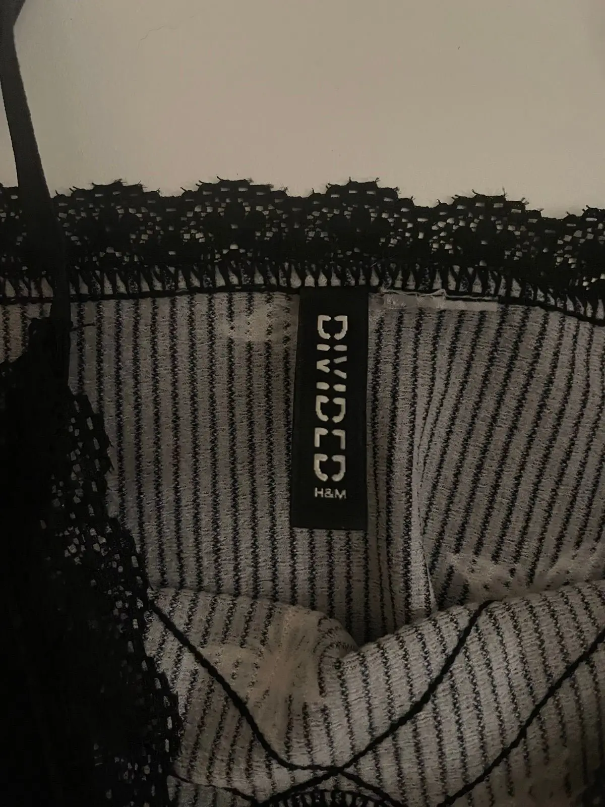 H&M Black Butterfly Print Camisole Top
