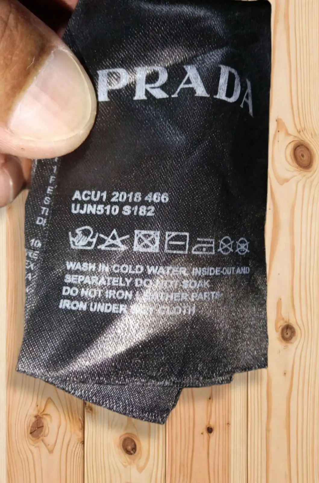 Prada Milano Black Zip Track Jacket