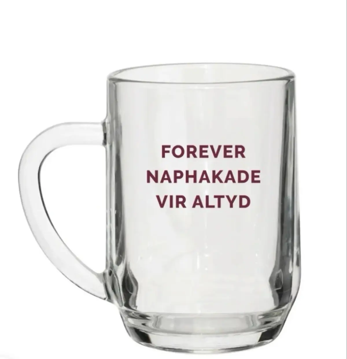 Stellenbosch University Maties Glass Mug