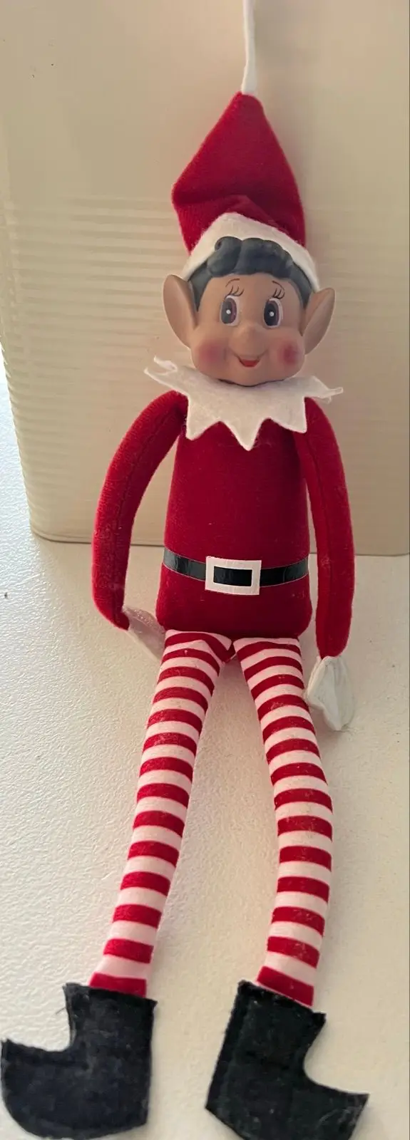 Festive Holiday Elf Doll