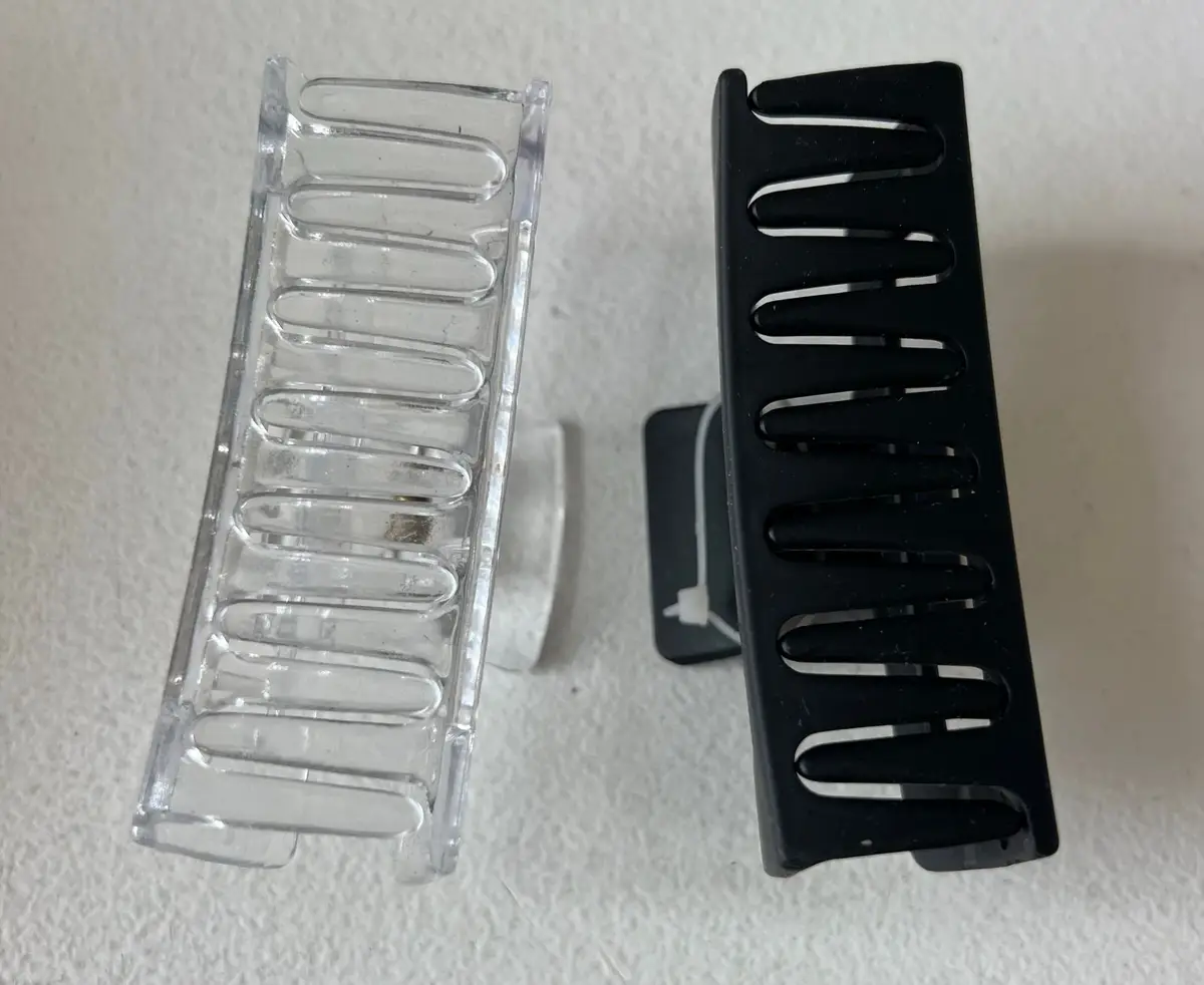 Clear Plastic Hair Claw Clip