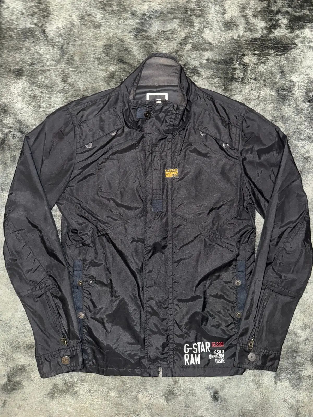 G-Star RAW Black Nylon Jacket Size M