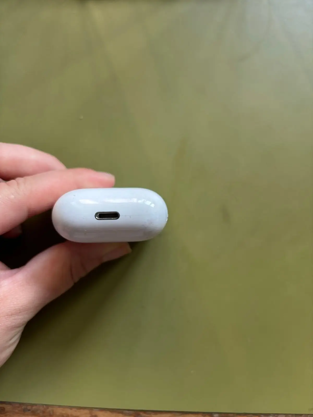 Apple AirPods Pro with Typo Mint Case