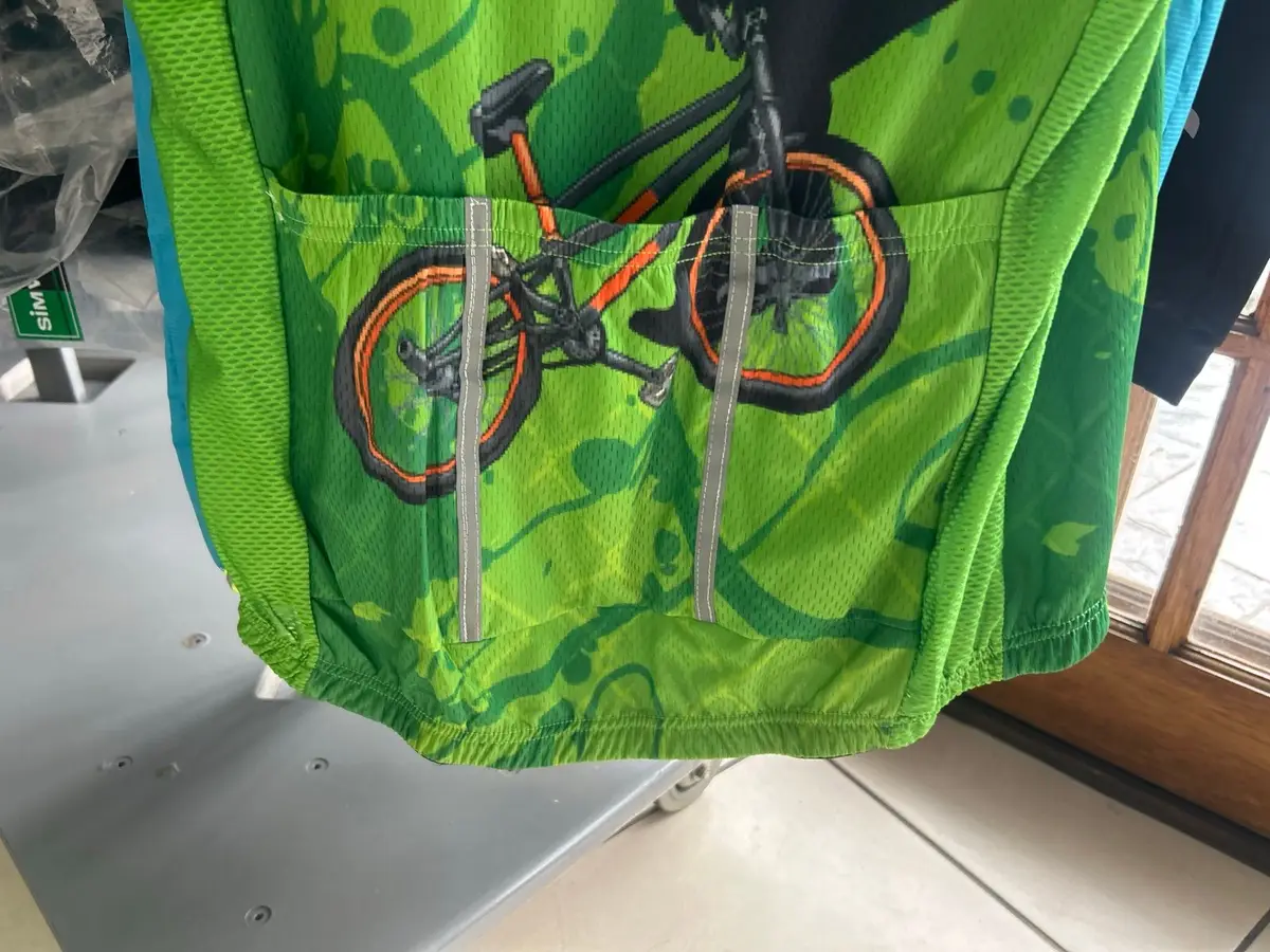 Weimostar Super Bike Cycling Jersey Lime Green