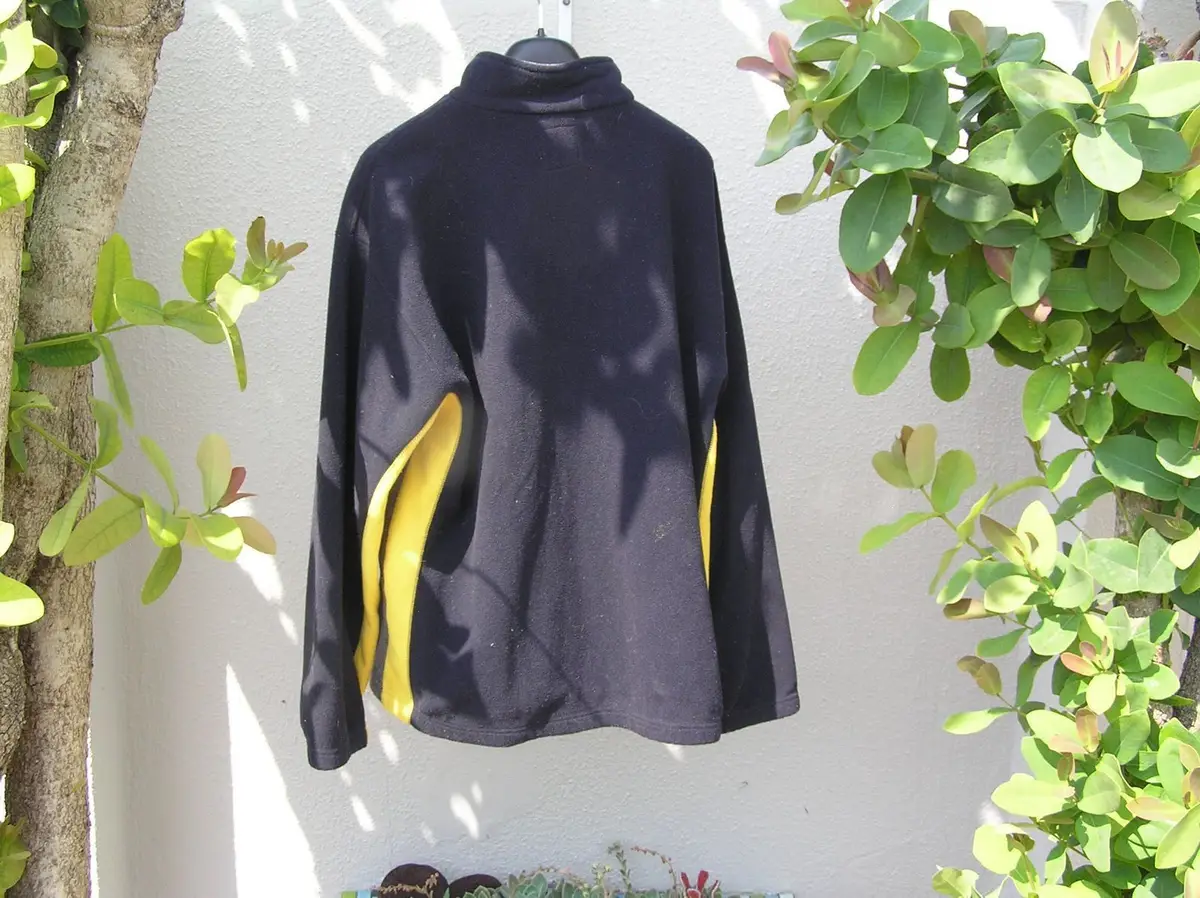 Chaps Ralph Lauren Navy Quarter-Zip Fleece M