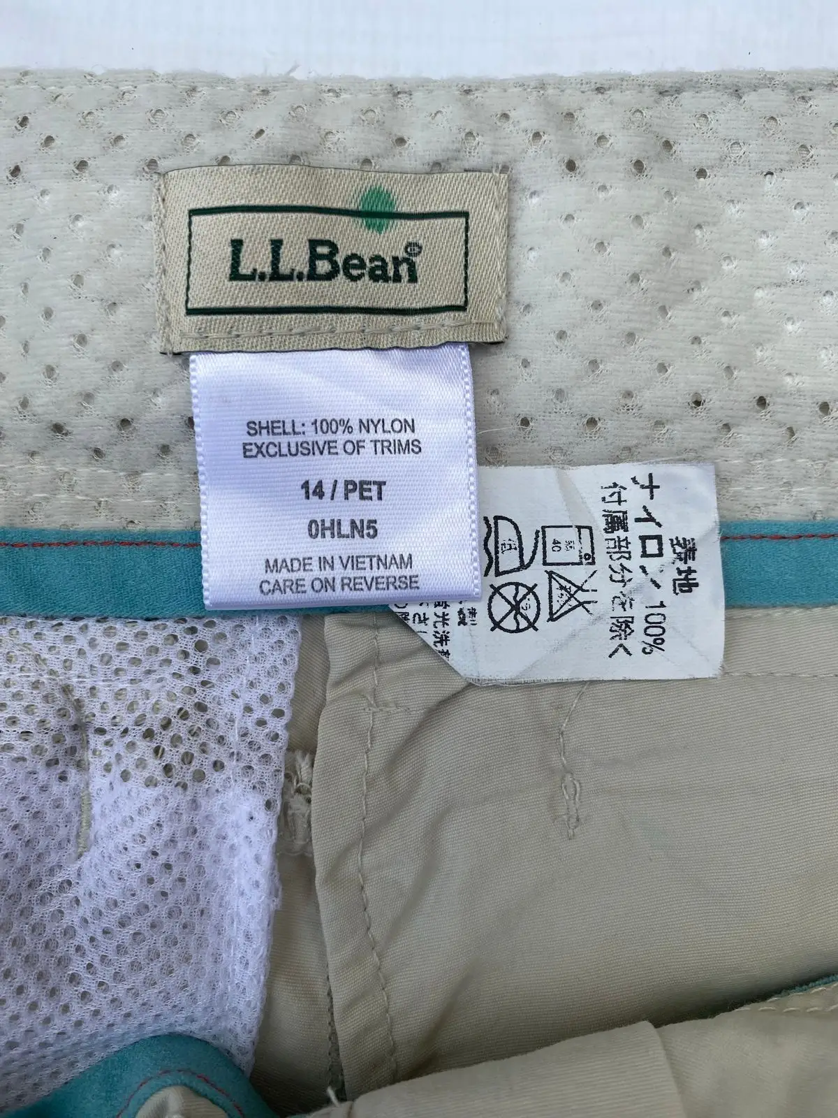 LL Bean Item — Size L
