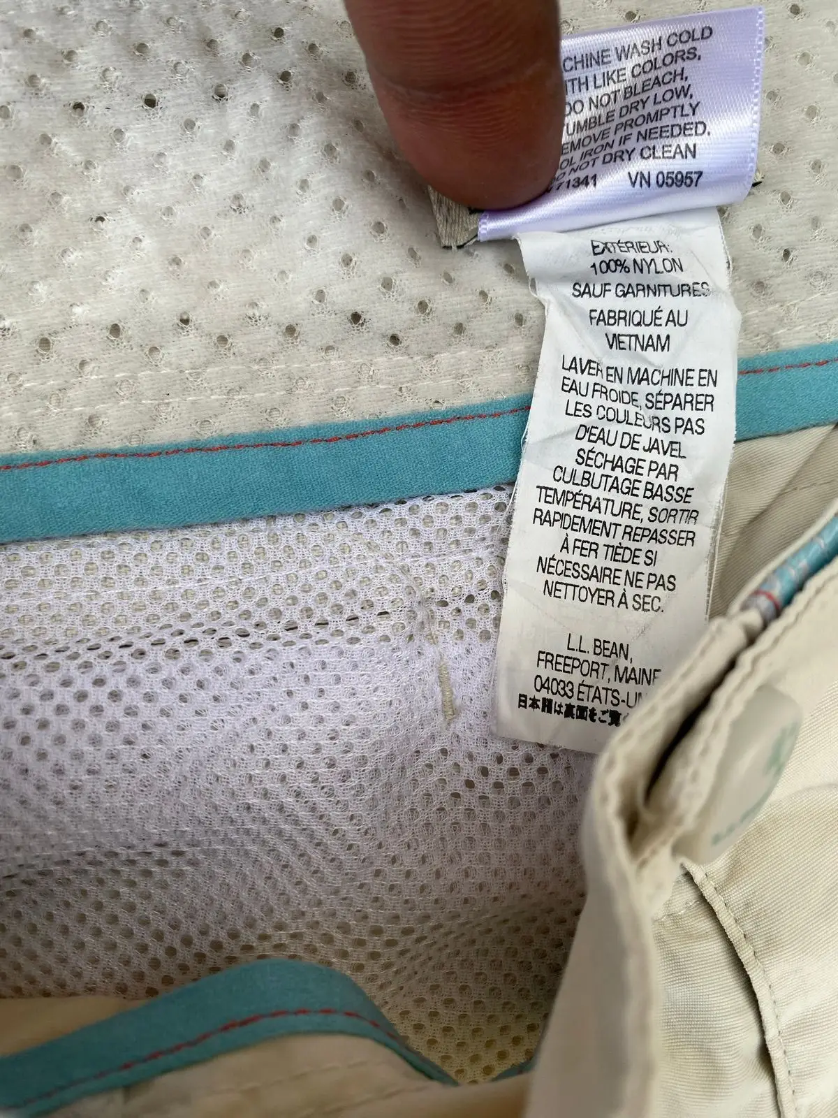 LL Bean Item — Size L