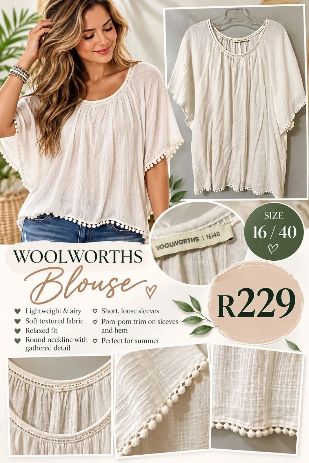 Woolworths Item — Size 16