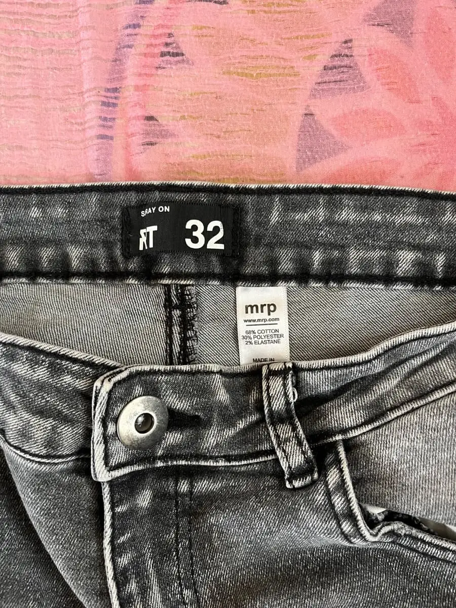 Dark grey Denim jeans