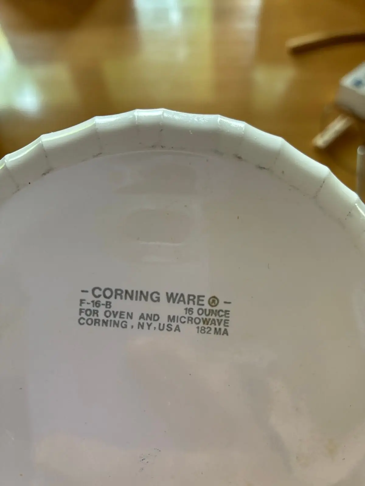 White Ceramic Fluted Ramekin