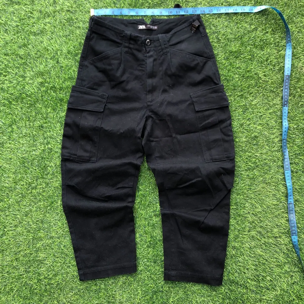 Zara Black Cargo Pants 11-12 Years