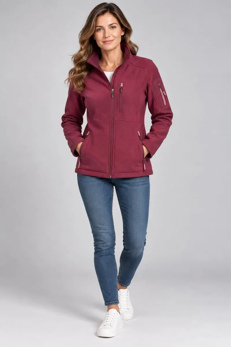Crane Women's Softshell Jacket Fleece Lined (Size L)