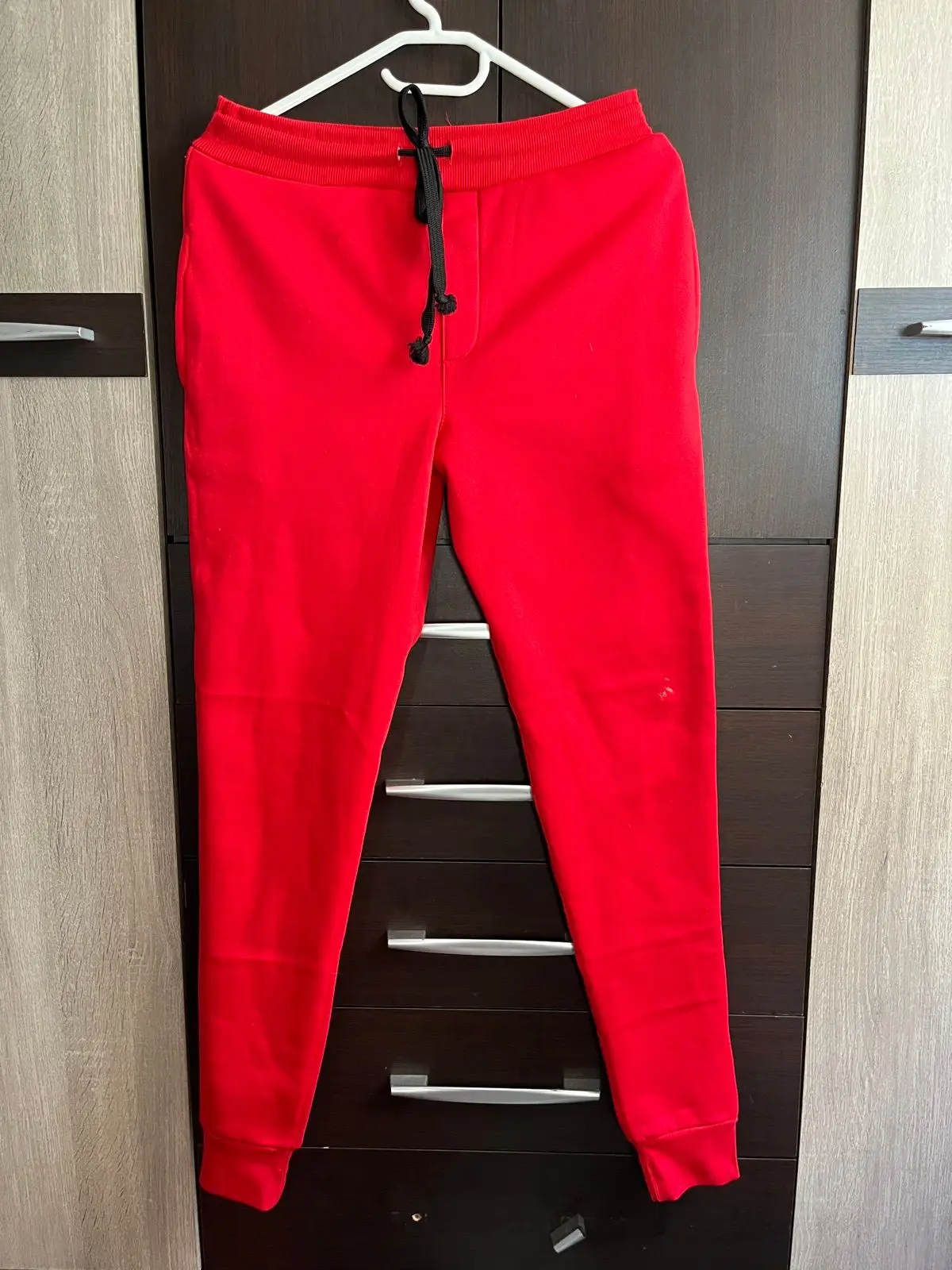 Red Jogger Sweatpants