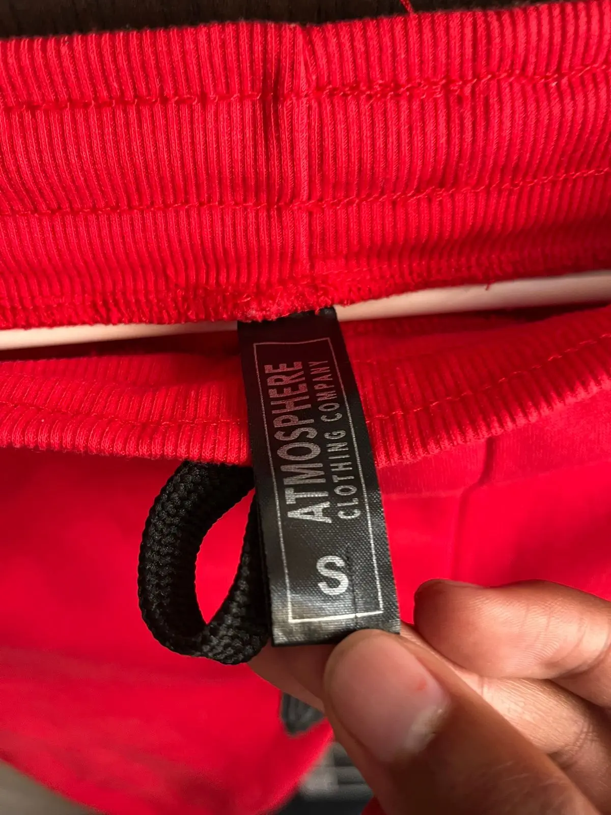 Red Jogger Sweatpants
