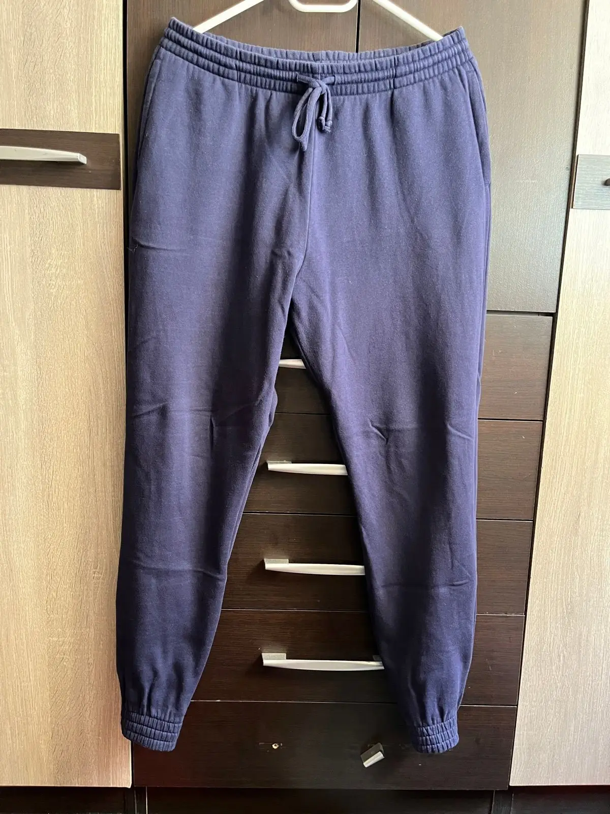 Navy Blue Drawstring Sweatpants