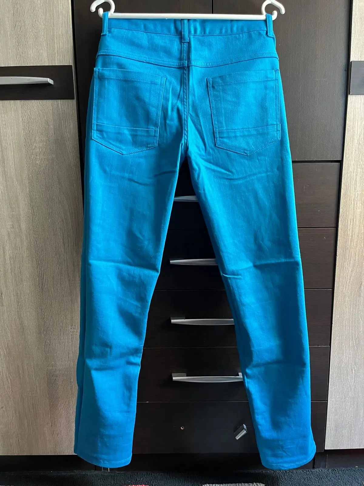 H&M Bright Blue Slim Pants